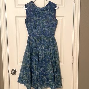 Vintage floral dress